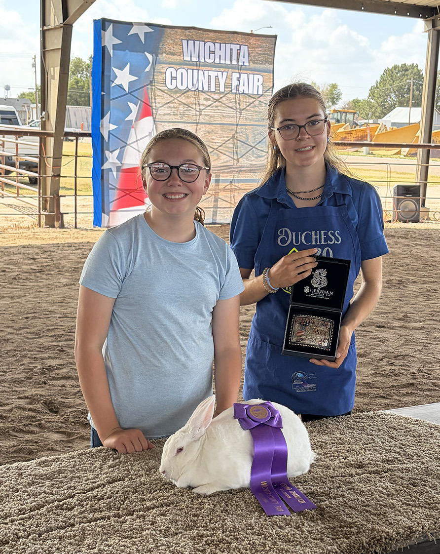 Grand Champion Meat Rabbit -Lyvia Imler