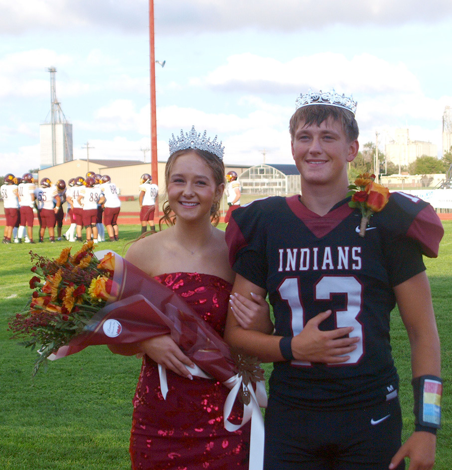 Above: 2026 Fall Homecoming Queen Tessa Bauck and King Gannon West. See more photos on Pages 8 and 10.
