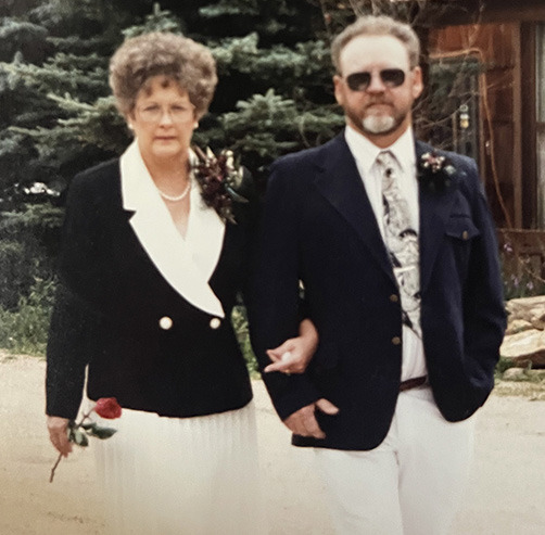 These two lovebirds will celebrate 50 years of marriage on July 16, 2026. Please help the family celebrate them by sending a card of congratulations to Mr. and Mrs. Phil Scheel 1536 S County Road 12 Leoti, KS 67861