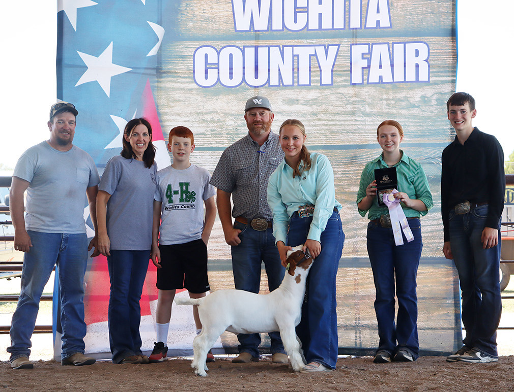 Reserve Champion Market Goat - Audrina Marcy