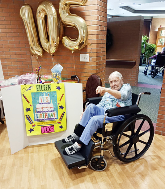 Eileen Schwindt Celebrates 105th Birthday