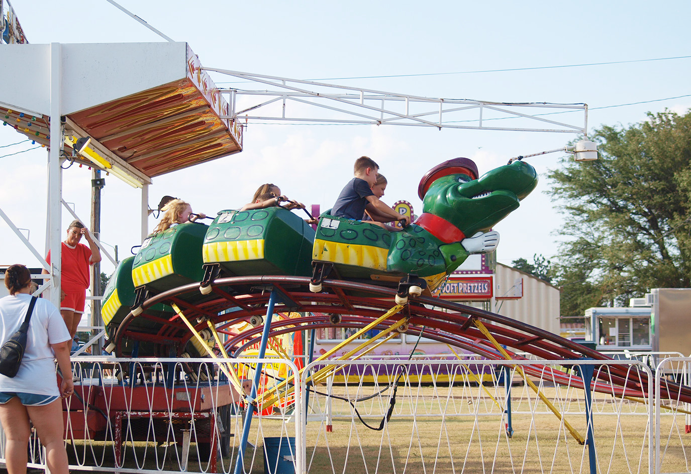 The Gator. Probably the only roller-coaster your editor could ride without emptying his stomach. Thankfully, I wouldn’t fit, so we’ll never know!