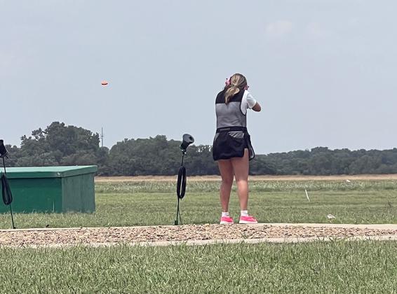 Baker Competes at State Trap Shoot
