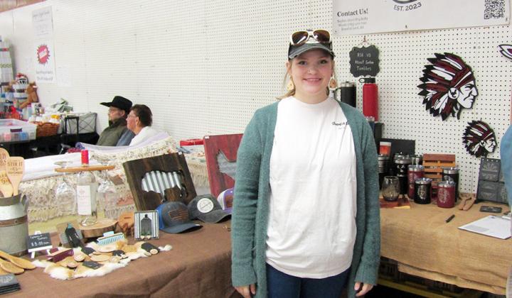 Sophie Wentz, with Beard and Bliss, offered custom woodwork and farmhouse essence decor.