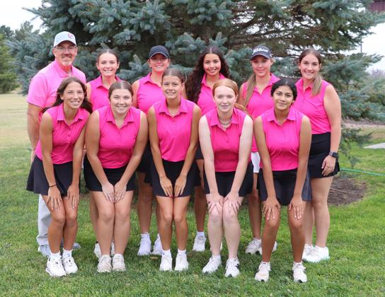 Lady Indians Golf Team - Lakin Invite Champs