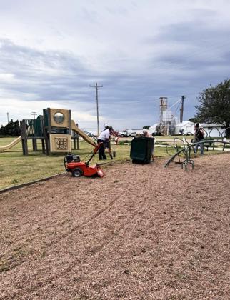 play area (above center, above right) at the Wichita Co. Park. Photos courtesy Wichita Co. Economic Development