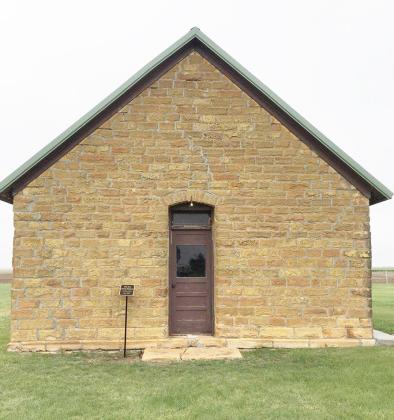 The Old Stone Church was constructed of beautiful blond limestone in 1904.