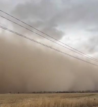 Friday Dust Storm Causes Multi-Vehicle Pileup on I-70, Other Crashes