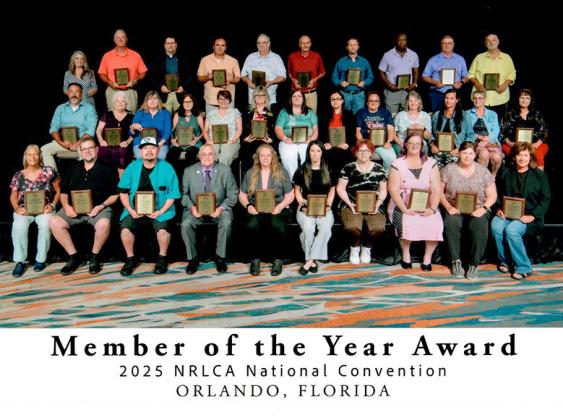 Burch Named National Rural Letter Carriers Kansas Outstanding Member of the Year