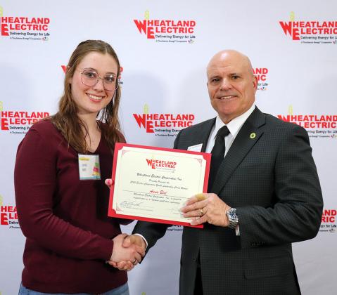 Biel Selected To Represent Wheatland Electric At Cooperative Youth Leadership Camp