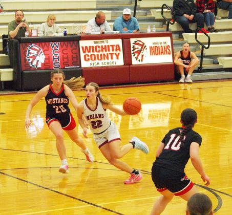 Breanne Ricke, 22, brings the offense.