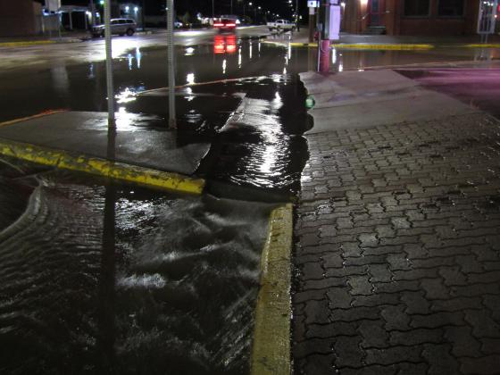 Here comes more water