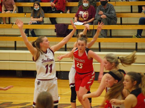 Great blocking Ally Wiggs