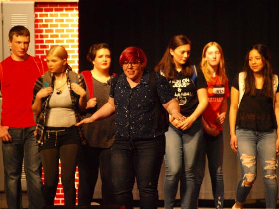 Cordell Brown, Cheyene Warrington, Regan Strain, Hollie Snell, Maggie Brown, Anna Simmons, and Jasive Hernandez