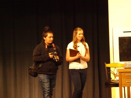Edvin Mancillas and Amelia Koehn