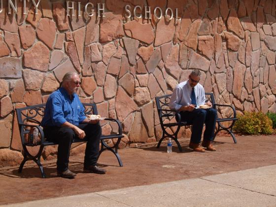 Mr. Schmidt and Mr. Alm