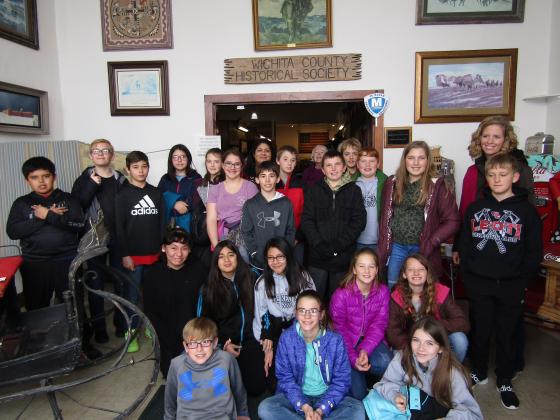 Front (L-R)- Tayson Guerra, Madison Wiggs, Kimberly Meyer. Middle- Liliana Fortanel, Kimberly Martinez, Marissa Jimenez, Tessa Bauck, Joleigh Mazanec. Back- Gavvan Castillo, Jacob Rempell, Jordan Dale, Nancy Ortiz-Chavez, Jaya Case, Cheyenne Rutherford, Tyson Peters, Rilee Rogers, Jaxton Fotzmeier, Chase Carpenter, Holden Whalen, Hayden Horton, Gannon West. Staff Yerania Maldonado, Bridgette Carpenter