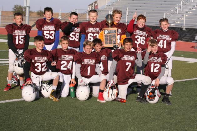 5th &amp; 6th grade Tackle footbal champions