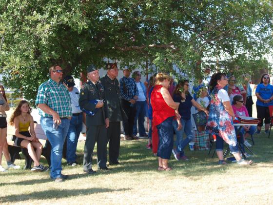 Wichita County Fair 2021 opening ceremony