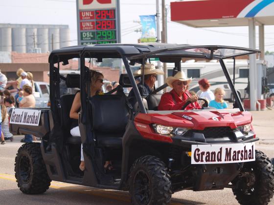 Grand Marshall's Mr. and Mrs. Shepperd