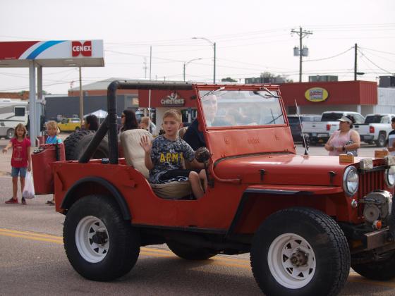 Wichita County fair parade 2021