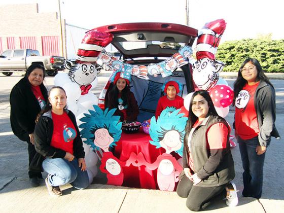 Coming in first place in the competition is the Dr. Seuss-themed entry by Kansas Children's Service League.