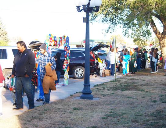 It appears the people have spoken. Trunk or treat? No. Treats directly from the trunks! All the treats. All. Of. Them.