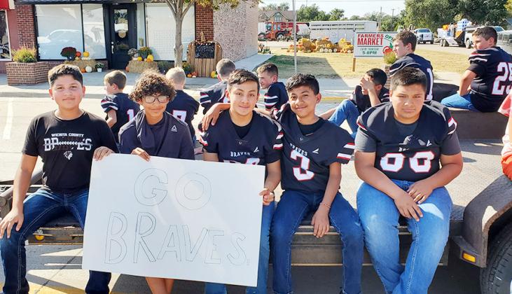 The WCJHS Braves repped their team, part 1.