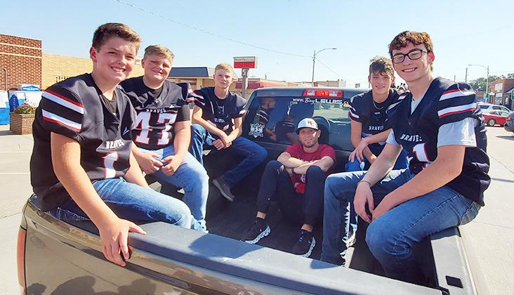 The WCJHS Braves repped their team, part 3.