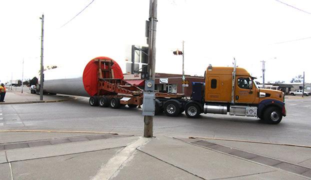 ...which gave the driver enough extra room to turn...
