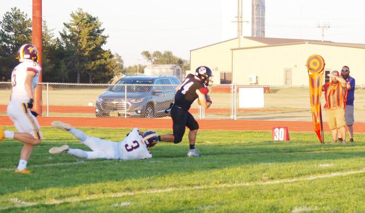 Indians Football Crush Home Opener in Typical Indians Style