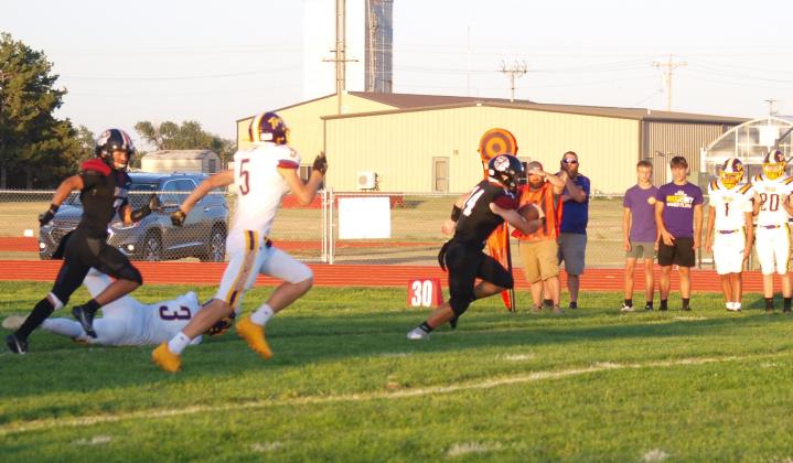 Indians Football Crush Home Opener in Typical Indians Style