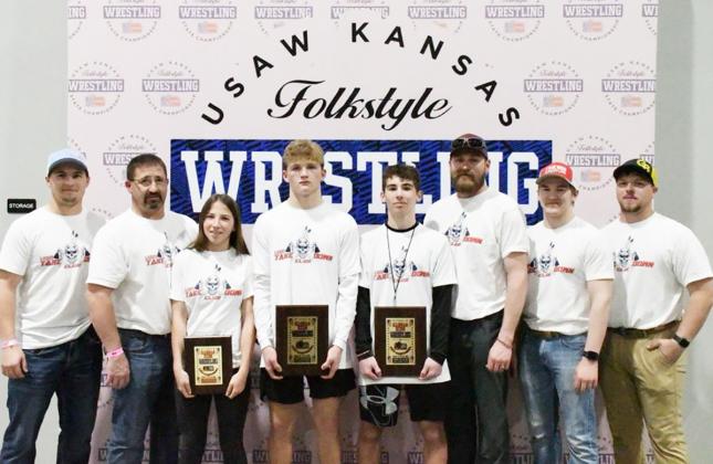 Takedown Club Wrestlers Medal at State