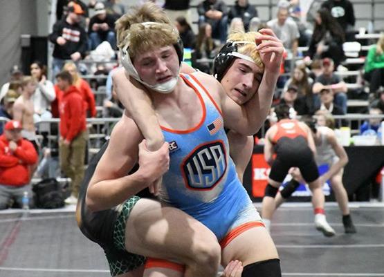 Takedown Club Wrestlers Medal at State