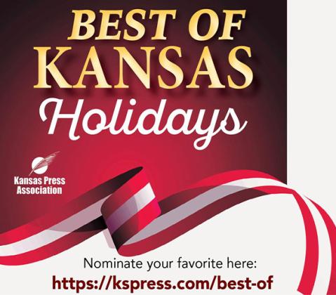 Nominate your choice for “Best of Kansas Holiday Contest” by October 24