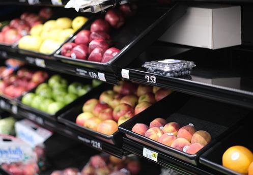 A variety of fruits that that will be harder to come by after the market shuts down. Calen Moore/Kansas News Service