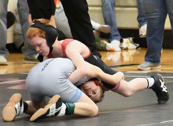 Leoti Takedown Club Wrestlers Place Well at Home Meet