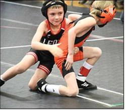 Leoti Takedown Club Wrestlers Place Well at Home Meet