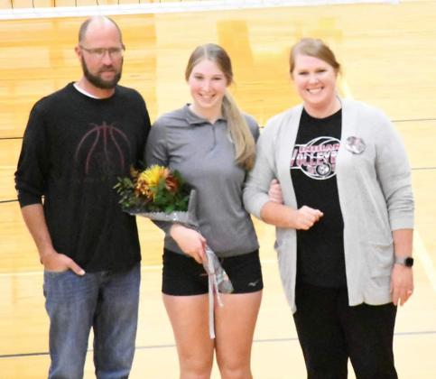 Lady Indians Volleyball Celebrates Senior Night
