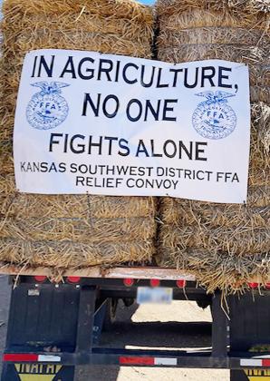 Area FFA Chapters Deliver Relief Convoy to Aid Wildfire Victims