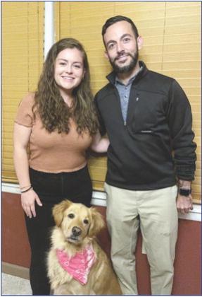 Shannon Dubois and Dr. Umberto Napoletano pose with their best girl, April. (Provided)