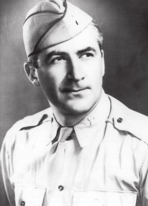 H. Bryant Holmes during his time in the U. S. Army Air Forces. Photo courtesy Karen Walk, Museum of the Great Plains