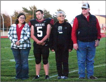 Senior Night for Football and Cheerleading