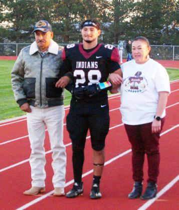 Senior Night for Football and Cheerleading