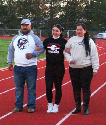 Senior Night for Football and Cheerleading