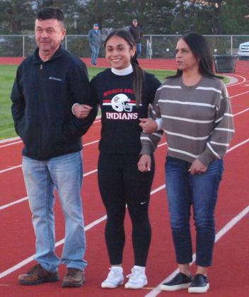 Senior Night for Football and Cheerleading