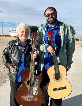 Kelma Burch, VFW Auxiliary President, and David Huddleston, Kansas Department VFW Auxiliary President. Photo courtesy Kelma Burch