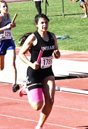 Sammy Medina in the 4x400