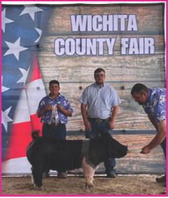 Reserve Champion Market Hog – exhibited by Gage Kreutzer