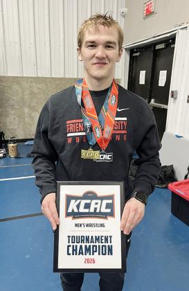 Leoti’s Wyatt Gardner Punches Ticket to NAIA Wrestling Nationals